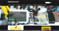 Desktop Screenshot of ibsenhuset.no